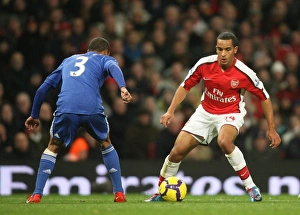 Ashley Cole (Arsenal) Theo Walcott (Chelsea). Arsenal 0:3 Chelsea, Barclays Premier League Ashley Cole (Arsenal) Theo Walcott (Chelsea). Arsenal 0:3 Chelsea, Barclays Premier League