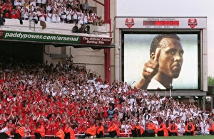 David Rocastle (Ex Arsenal Player) is remembered by the fans David Rocastle (Ex Arsenal Player) is remembered by the fans