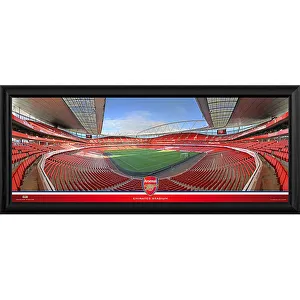 Emirates Stadium Empty Corner Framed Panoramic Emirates Stadium Empty Corner Framed Panoramic