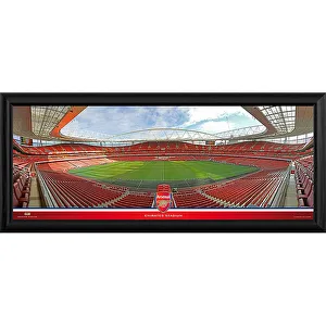 Emirates Stadium Halfway Day Framed Panoramic Emirates Stadium Halfway Day Framed Panoramic