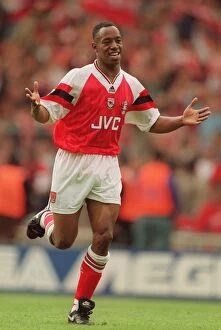 Images Dated 8th April 2005: Ian Wright (Arsenal). Arsenal v Sheffield Wednesday