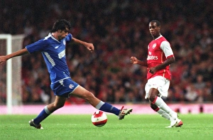 Justin Hoyte (Arsenal) Vedran Corluka (Dinamo) Justin Hoyte (Arsenal) Vedran Corluka (Dinamo)