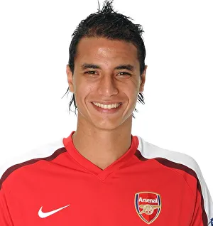 New Arsenal signing Marouane Chamakh. Arsenal Training Ground, London Colney New Arsenal signing Marouane Chamakh. Arsenal Training Ground, London Colney