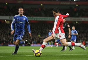 Samir Nasri (Arsenal) Ricardo Carvalho (Chelsea). Arsenal 0:3 Chelsea, Barclays Premier League Samir Nasri (Arsenal) Ricardo Carvalho (Chelsea). Arsenal 0:3 Chelsea, Barclays Premier League