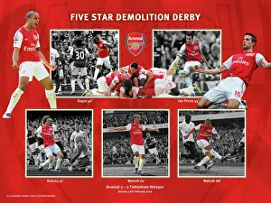 Five Star Demolition Derby Arsenal v Spurs 2012 Five Star Demolition Derby Arsenal v Spurs 2012