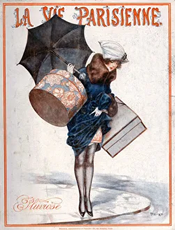 1920s France La Vie Parisienne Magazine Cover 1920s France La Vie Parisienne Magazine Cover