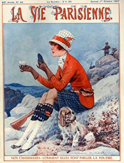 1920s France La Vie Parisienne Magazine Cover