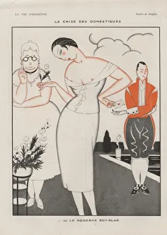 Vintage Print Ad for Women's Fashion
