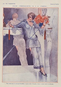 Vintage Print Ad for Women's Perfume
