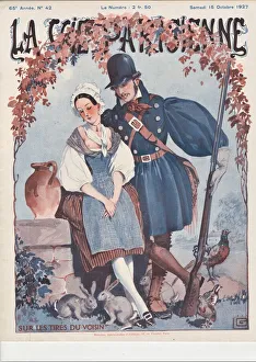 Romantic Countryside Scene Prints: 30587526