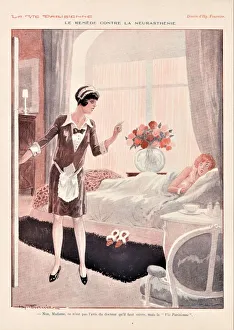 Vintage Domestic Scene Prints: 30587605