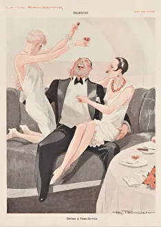 Vintage 1960s Print Ad for Cigarettes