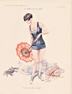 Vintage Print Ad for Women's Perfume