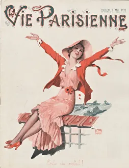 Vintage Print Ad for Cigarettes