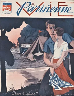 Vintage French Magazine Covers Prints: 30587970