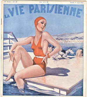 1930s Beach Scene Prints: 30588159