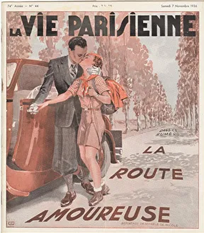 Images Dated 2020: Vintage Print Ad for Women's Perfume