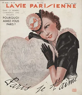 Vintage French Magazine Covers Prints: 30588227