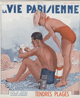 Vintage 1960s Print Ad for Cigarettes