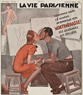 Vintage French Magazine Covers Prints: 30588338