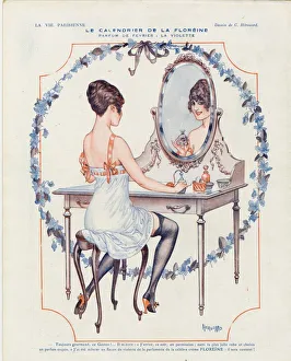 Vintage Perfume Advertisement Prints: 30588492