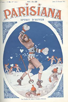 Winter Sports Illustration Prints: 30588558