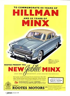 Hillman 1950s UK jubilee edition hillman minx cars Hillman 1950s UK jubilee edition hillman minx cars