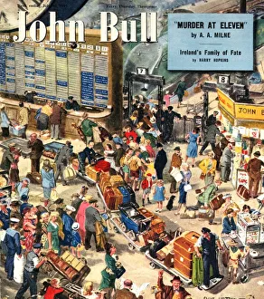 John Bull 1949 1940s UK holidays trains stations magazines John Bull 1949 1940s UK holidays trains stations magazines