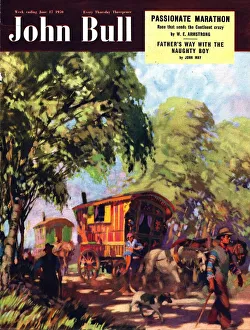 John Bull 1950 1950s UK gypsies caravans gypsy magazines John Bull 1950 1950s UK gypsies caravans gypsy magazines