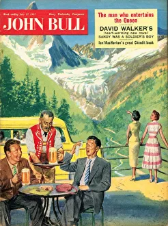 John Bull 1950s UK holidays alpine mountains magazines John Bull 1950s UK holidays alpine mountains magazines