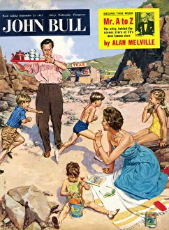John Bull 1950s UK holidays beaches seaside magazines John Bull 1950s UK holidays beaches seaside magazines