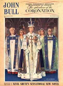 John Bull 1953 1950s UK coronation queens elizabeth magazines John Bull 1953 1950s UK coronation queens elizabeth magazines