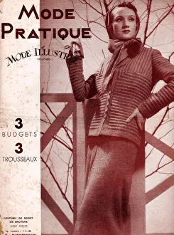 Mode Practique 1930s France womens dressmaking patterns Mode Practique 1930s France womens dressmaking patterns