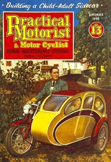 Images Dated 14th December 2005: Practical Motorist & Motor Cyclist 1956 1950s UK motorbikes magazines