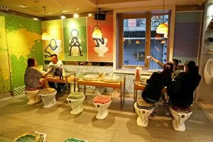 Modern Toilet theme restaurant, Taipei, Taiwan