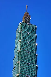 Taipei 101 skyscraper in Taipei, Taiwan
