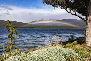 A rainbow at Te Anau in Southland, New Zealand A rainbow at Te Anau in Southland, New Zealand