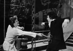 Black And White Movie Scene Prints: fin1973 bw neg 049