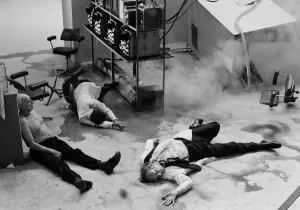 Black and White 1973 Film Print
