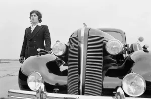 Vintage Automobile Images Prints: fin1973 bw neg 070