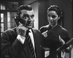 Man In The Sky Print featuring Jack Hawkins and Elizabeth Sellars