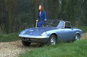 <b class=qtipBold><figcaption>Mrs. Peel and her Lotus Elan</figcaption></b><br>Diana Rigg in a scene from Mission Highly Improbable<br><em>© Copyright Studiocanal Films Ltd</em> Mrs. Peel and her Lotus Elan