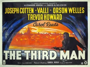 UK Theatrical Quad Print of The Third Man 1949