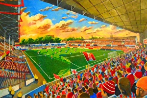 The Dell Stadium Fine Art - Southampton Football Club The Dell Stadium Fine Art - Southampton Football Club