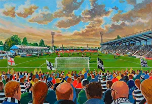 Feethams Stadium Fine Art - Darlington Football Club Feethams Stadium Fine Art - Darlington Football Club