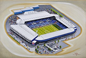 The Hawthorns Stadia Art - West Bromwich Albion The Hawthorns Stadia Art - West Bromwich Albion