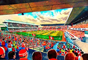 Highbury Stadium Fine Art - Arsenal Football Club Highbury Stadium Fine Art - Arsenal Football Club