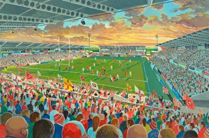 Ravenhill Stadium Fine Art - Ulster Rugby Union Ravenhill Stadium Fine Art - Ulster Rugby Union