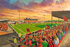 Seaview Stadium Fine Art - Crusaders Football Club Seaview Stadium Fine Art - Crusaders Football Club