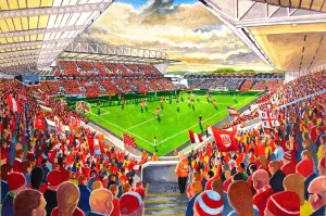 Ashton Gate Stadium Fine Art Print